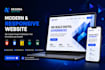 build a responsive django website with python