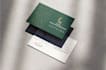 design a premium minimalist business card