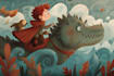 draw children book illustration