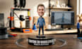 design bobblehead model cartoon character collectible stl model for 3d printing