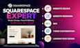 build squarespace website design, edit squarespace membership website square seo