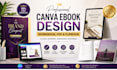 do canva ebook design , canva workbook design , pdf flipbook