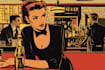 comic book illustration with comic book