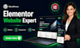 design mordern wordpress website using elementor pro