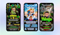 animated and static digital invitations