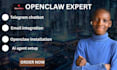 setup openclaw ai automation for your business