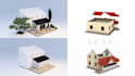 create 4d construction phasing animation and architectural visualization
