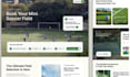 create a website for scheduling appointments service booking landing page