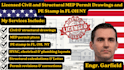 licensed structural engineer permit drawings texas california florida pe stamp