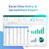 do accurate bookkeeping, data entry