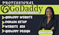 godaddy website redesign godaddy seo optimization godaddy website builder
