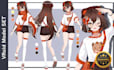 design 3d vroid 3d vtuber model 3d vrchat avatar fursona vrc avatar vr 3d model