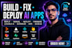 fix deploy replit lovable firebase vercel supabase base44 aws claude ai azure