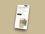 design a modern landing page with dark and light mode