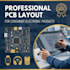 create professional pcb layout for consumer electronic products