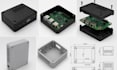 create pcb enclosure design and 3d case box electronic enclosure for manufacture