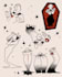 draw custom tattoo designs in a cute illustrative style