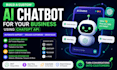 build a custom ai chatbot for your business using chatgpt API customer service