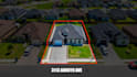 professionally edit aerial drone photos with property highlights, overlay
