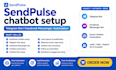setup sendpulse chatbot telegram bot facebook messenger automation