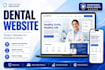 design dental website, healthcare medical clinic website