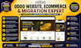 odoo, odoo ecommerce, odoo website design and odoo migration