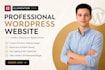customize and design a modern wordpress website using elementor pro