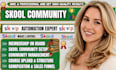 setup, manage, and scale your skool community with gamification and funnels
