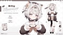 draw quality live2d vtuber model, anime vtuber model, live2d rigging, vtuber rig