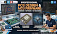 design pcb, develop mcu firmware, esp32 stm32 iot dcs redesign