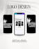 modern logo and social media posts design in canva