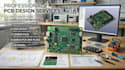 create pcb schematic, pcb layout, gerber files, bom and 3d model