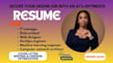 write ats tech resume for IT, cybersecurity and engineering roles