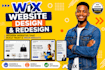 build wix website design wix website redesign wix ecommerce redesign wix website