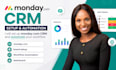 set up monday com CRM and automate your workflow