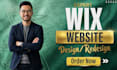 build wix website, wix website design wix website redesign as wix expert