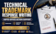 draft uspto trademark office action response for trademark refusal
