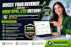provide high rpm ,CPC method