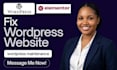 fix wordpress issues errors bug customize wordpress website wordress development