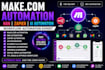 build custom make com automation workflows to automate your business
