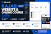 design a conversion focused kajabi website and sales funnel