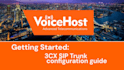 configure sip trunks and voip systems on 3cx, freepbx , asterisk