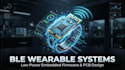 develop ultra low power ble wearable pcb, embedded firmware