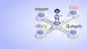 create automated amazon, popmart, shopify, ebay, and etsy bots
