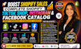 boost shopify sales complete shopify tiktok shop instagram facebook catalog