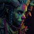 illustrate a dark fantasy character