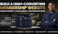 build squarespace membership website for online course