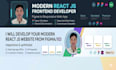 develop modern responsive react js frontend website from figma xd PSD