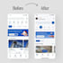 develop a parking management app, a property management app with an admin panel