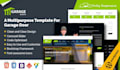 design a professional garage door website with booking and quote form